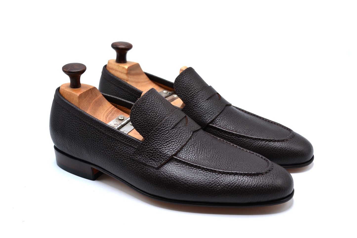 Dark Brown Penny Loafers