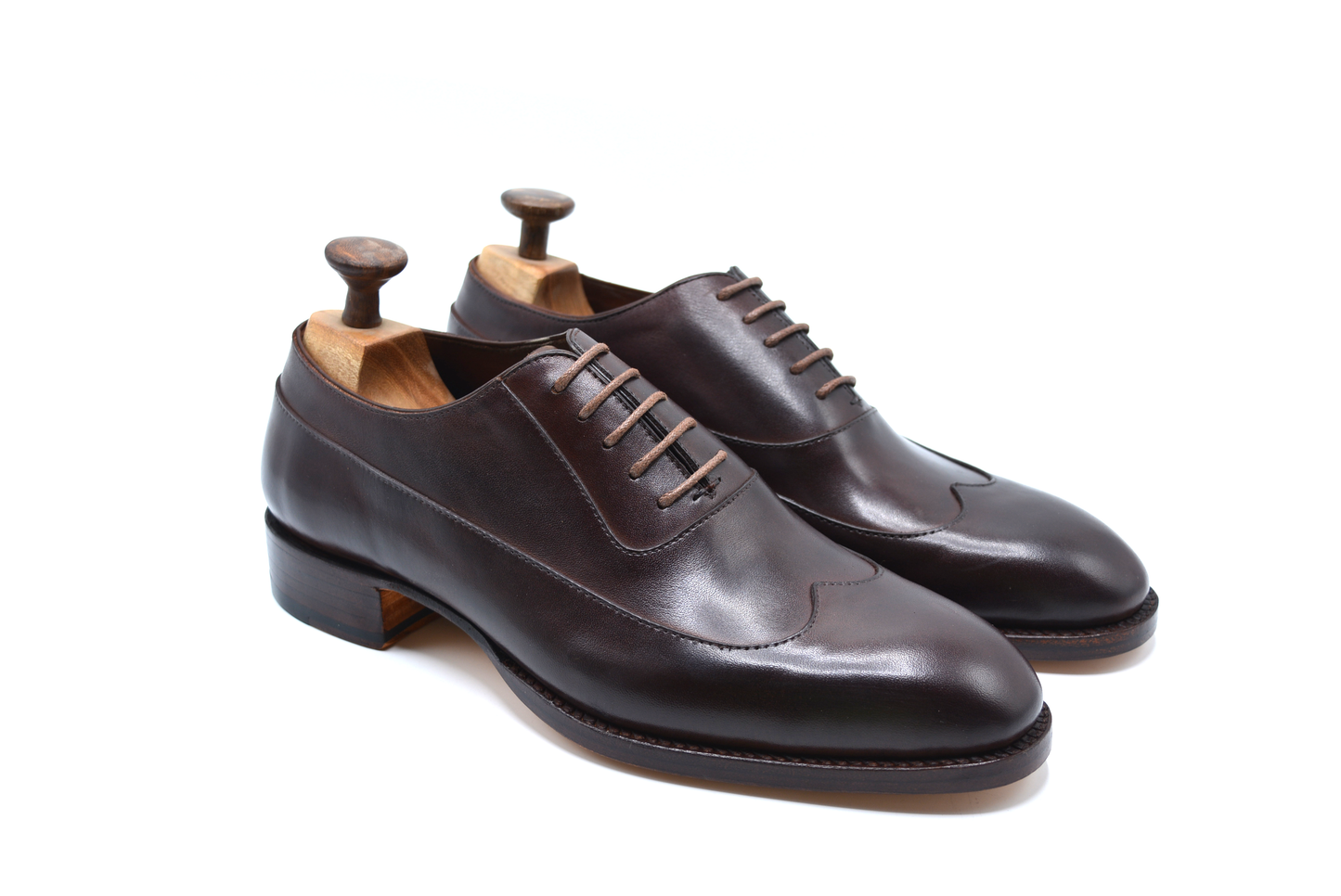 Wingtip Oxford Brown Shoes