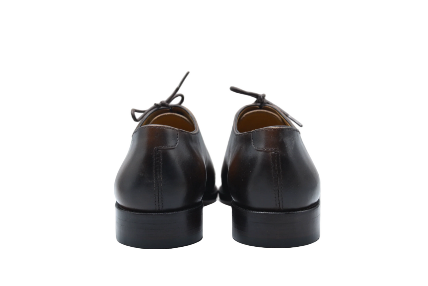 Burnished Brown Whole Cut Oxford Shoes