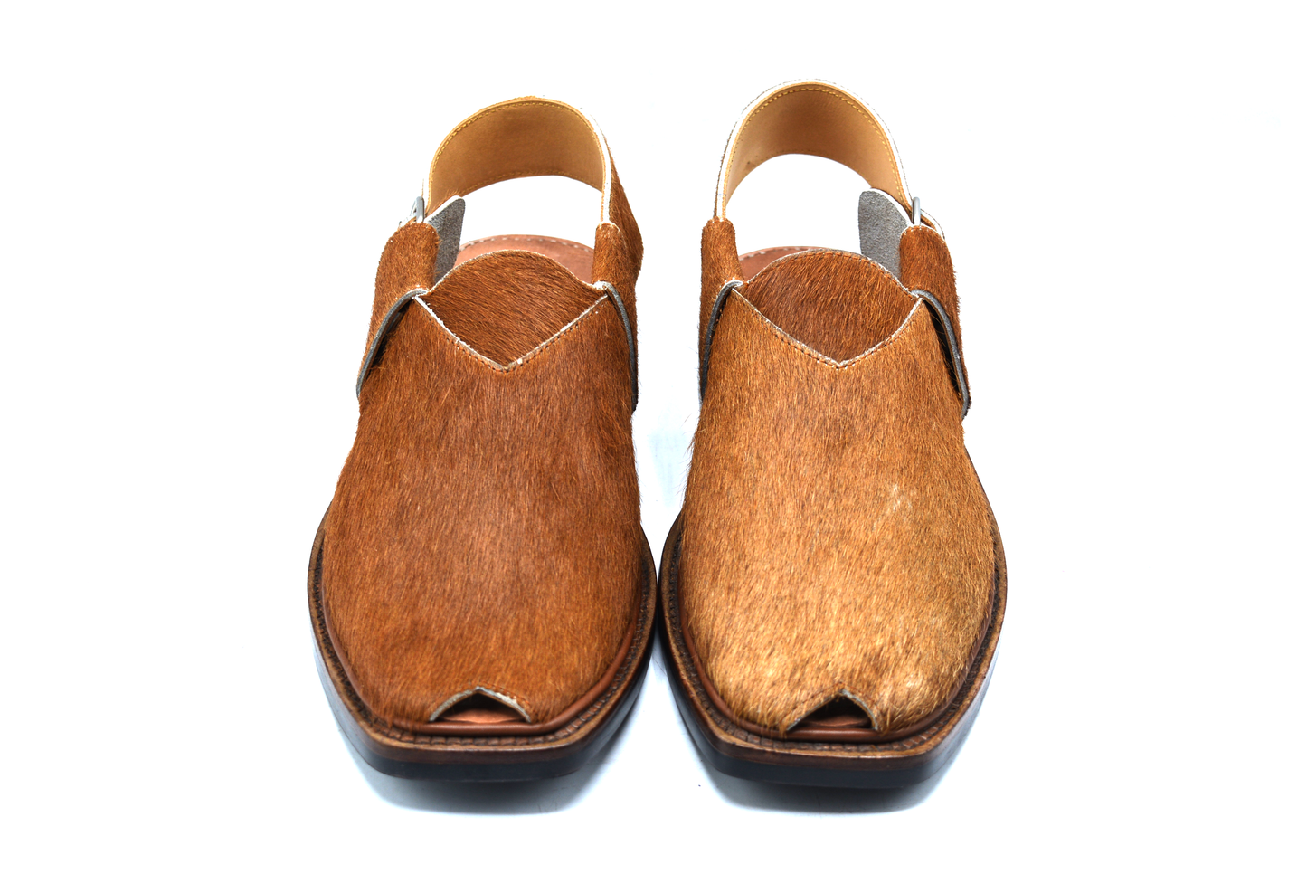 Organic Cowhide Leather Peshawari Chappal