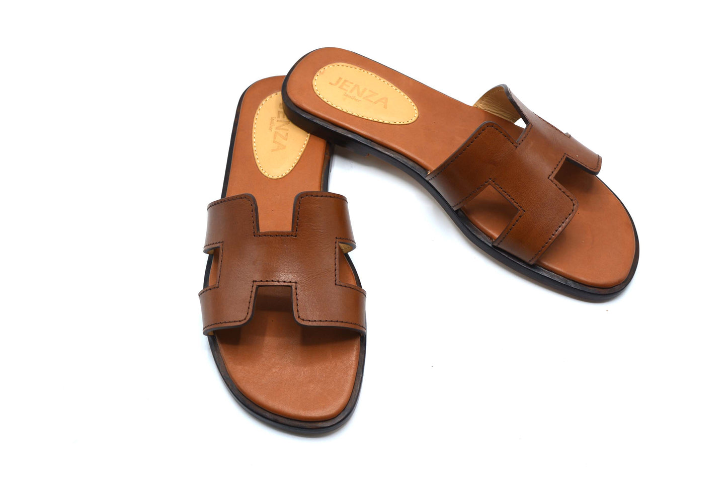 Hermes Oran Brown Sandal