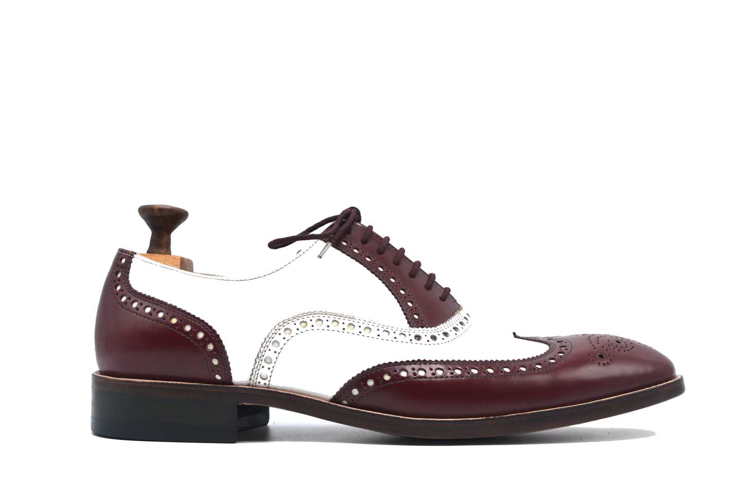 brough oxford wingtip shoes