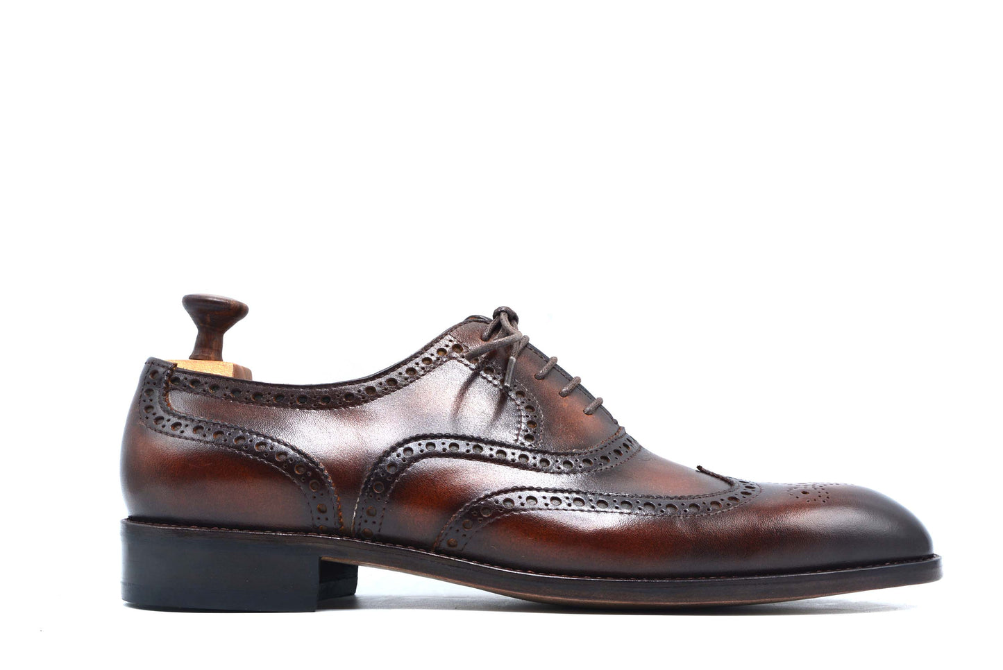 Two Pair Brouge Shoes + One Belt + Shipping