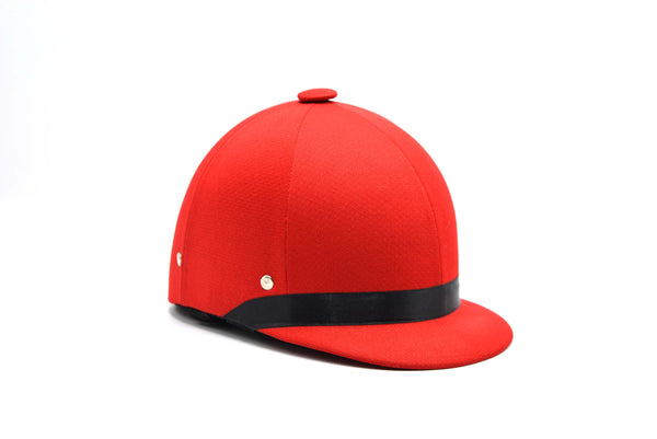 Polo Riding Helmet- Red