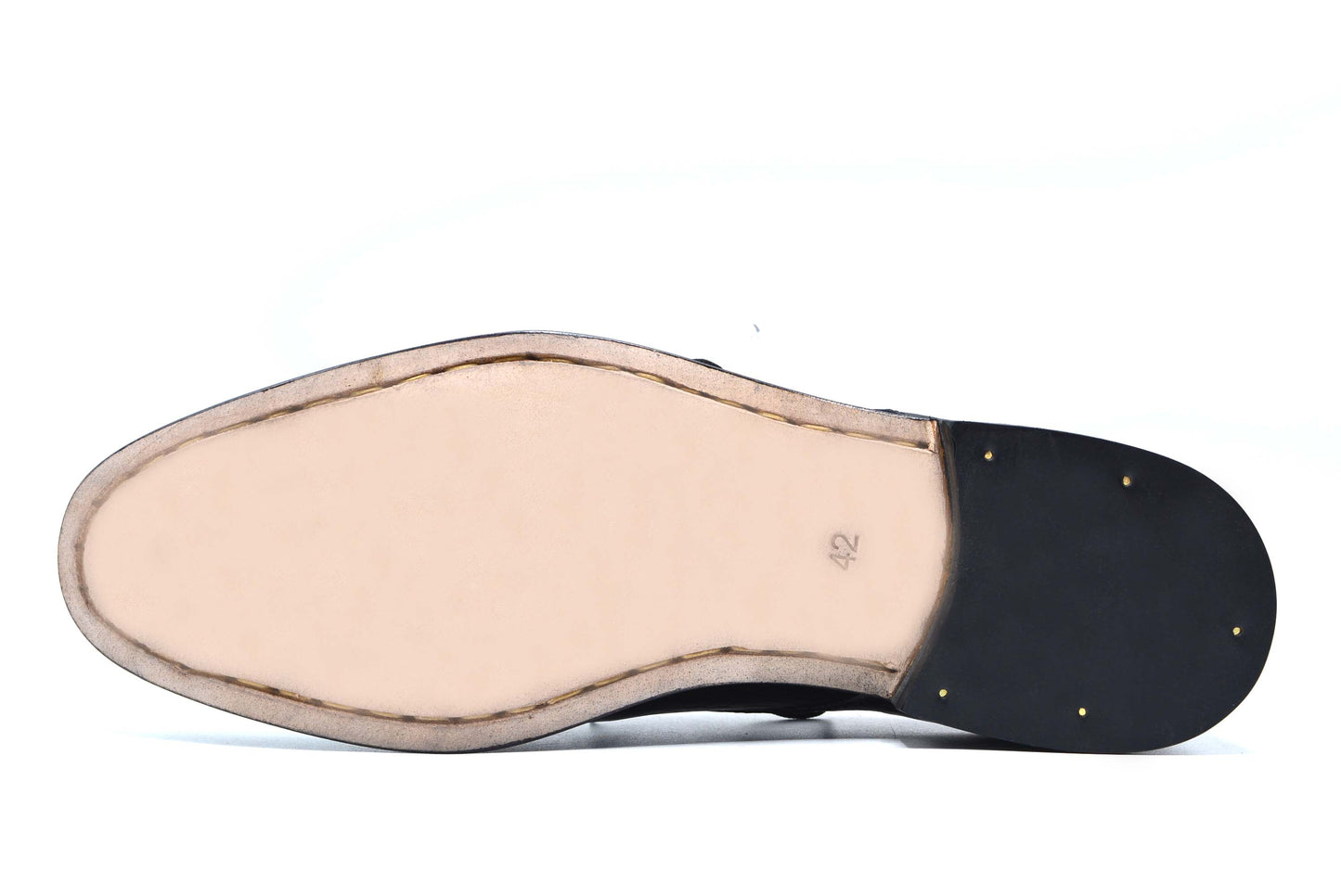 Black croc patterned Oxford Formal Shoes