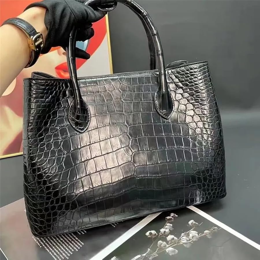 aligator leather bag