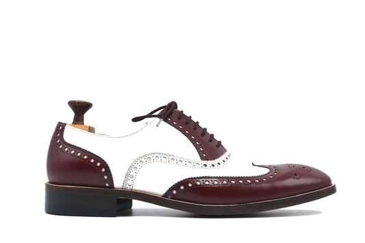 brough oxford wingtip shoes