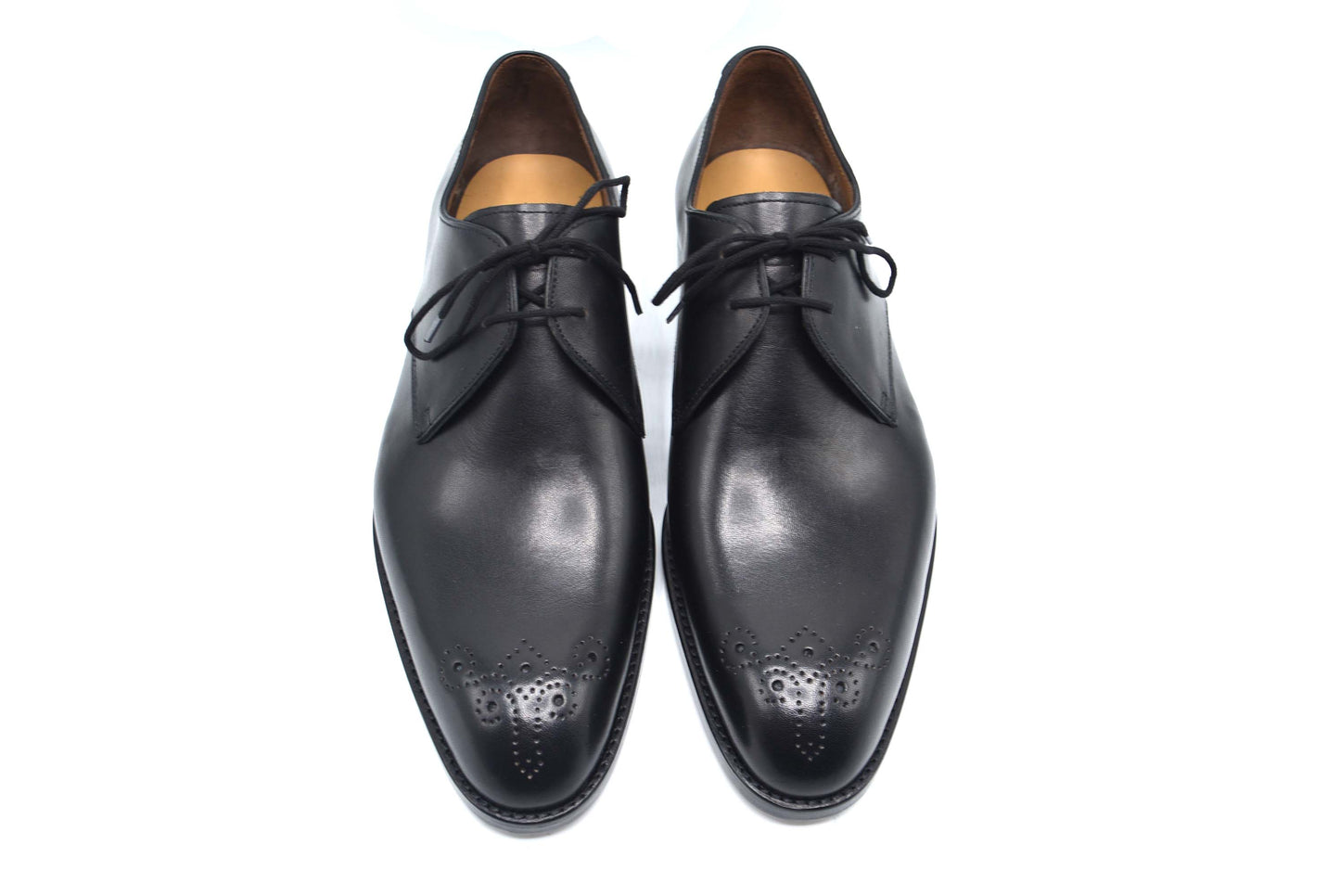 Black Derby Oxford Shoes