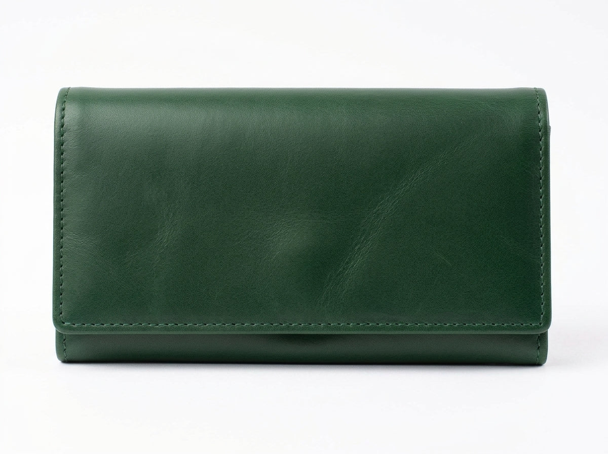 Luxury Full-Length Leather Continental Wallet