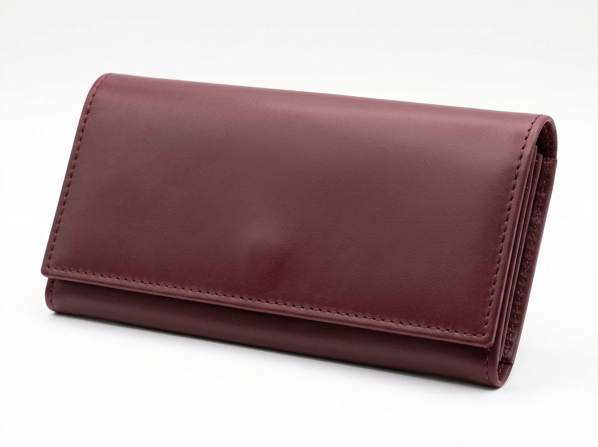 Luxury Full-Length Leather Continental Wallet