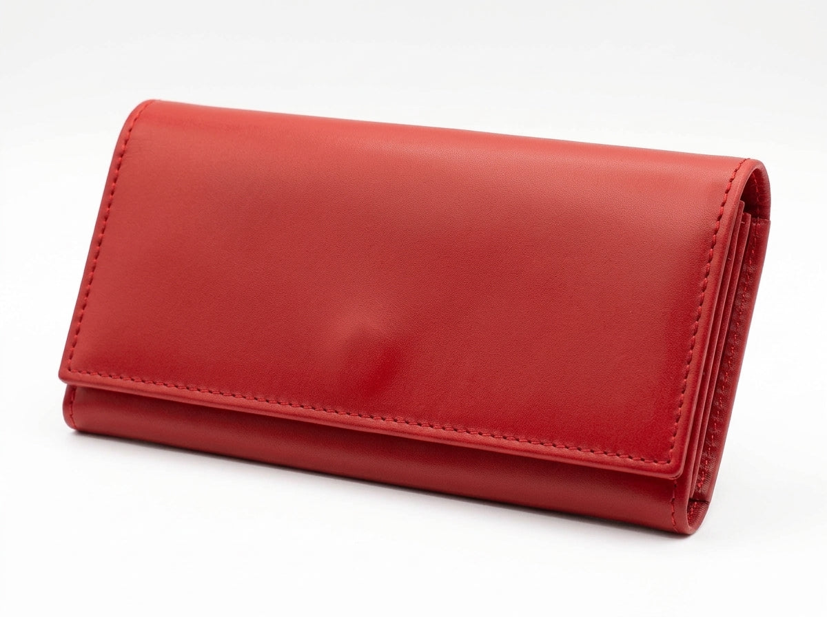 Luxury Full-Length Leather Continental Wallet