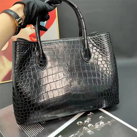 aligator leather bag