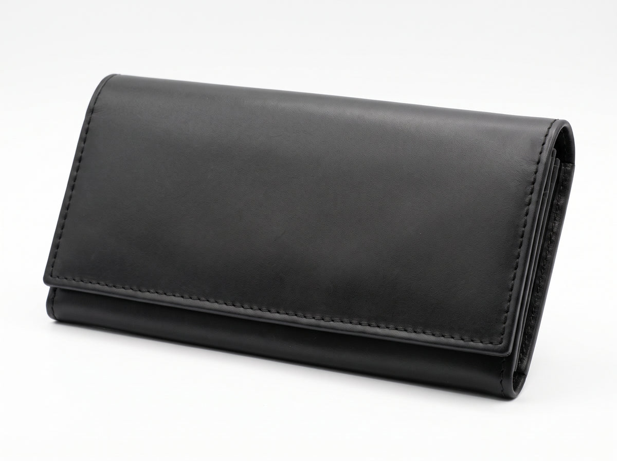 Luxury Full-Length Leather Continental Wallet