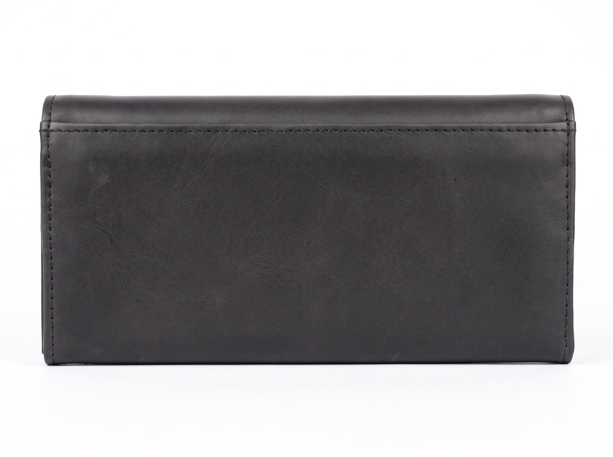 Luxury Full-Length Leather Continental Wallet
